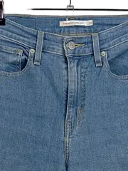 Vorschaubild 2 von Levi's High Waisted Mom Jeans Damen W26 Blau Skinny Fit Stretch