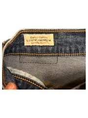 Vorschaubild 5 von Damen Jeans Slim Fit Blau W29 Reißverschluss Baumwolle L26