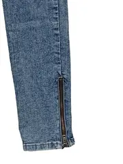 Vorschaubild 3 von Damen Jeans Slim Fit Blau W29 Reißverschluss Baumwolle L26