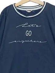 Vorschaubild 2 von Langarmshirt Mädchen Gr. 140/146 Blau Let's Go Anywhere Baumwolle