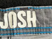 Vorschaubild 6 von Josh Herren Jeans Straight Leg Baumwolle Grau W28 L32