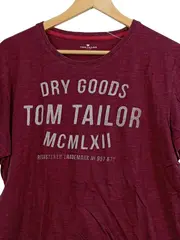 Vorschaubild 2 von Herren T-Shirt Gr. L Rot Dry Goods Print Baumwolle