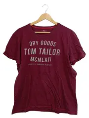 Vorschaubild 1 von Herren T-Shirt Gr. L Rot Dry Goods Print Baumwolle