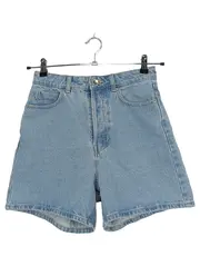 Vorschaubild 1 von Jeans Shorts Damen Gr. 36 High Waist Hellblau Denim Kurze Hose