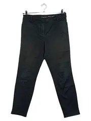Vorschaubild 1 von Damen Stoffhose Gr. 40 Schwarz Chino Stretch