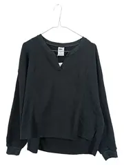 Vorschaubild 1 von Yoga Dri-Fit Damen Pullover Langarm Schwarz Gr. L/40 Waffelmuster