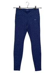 Vorschaubild 1 von Dri-Fit Damen Leggings Laufhose Blau Punkte Gr. S 36