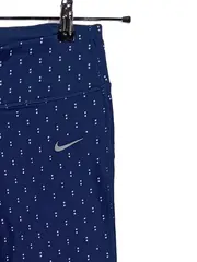 Vorschaubild 3 von Dri-Fit Damen Leggings Laufhose Blau Punkte Gr. S 36