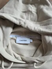 Vorschaubild 3 von Hoodie Kapuzenpullover Herren Gr. M Beige Logo