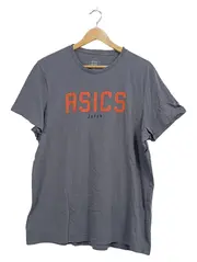 Vorschaubild 1 von Japan T-Shirt Herren Gr. 2XL Grau Sportshirt Logo-Print