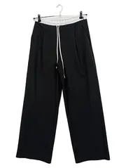Vorschaubild 1 von Damen Stoffhose Schwarz Gr. 36 Wide Leg Casual Hose