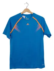 Vorschaubild 1 von Sport T-Shirt Jungen Gr. 176 (15-16 Jahre) Blau Training Shirt Logo