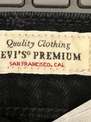 Vorschaubild 5 von Premium Herren Jeans Straight Leg Schwarz W30 L28 Denim