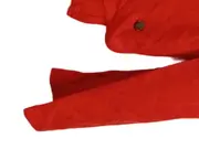 Vorschaubild 6 von Damen Langarmshirt Gr. 42/XL Rot Baumwolle Raffung Casual Basic Shirt