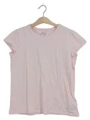Vorschaubild 1 von T-Shirt Kinder Gr. 152 Rosa Basic Logo Baumwolle