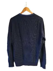 Vorschaubild 2 von Pullover Herren Gr. L Blau Baumwolle Compact Cotton