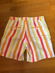 Vorschaubild 2 von Damen Shorts Gr. XS W26 34 Gestreift Bunt Baumwolle Freizeit