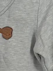 Vorschaubild 3 von Damen Sweatjacke Hoodie Grau Meliert Gr. M Kapuze