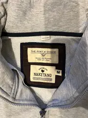 Vorschaubild 4 von Damen Sweatjacke Hoodie Grau Meliert Gr. M Kapuze