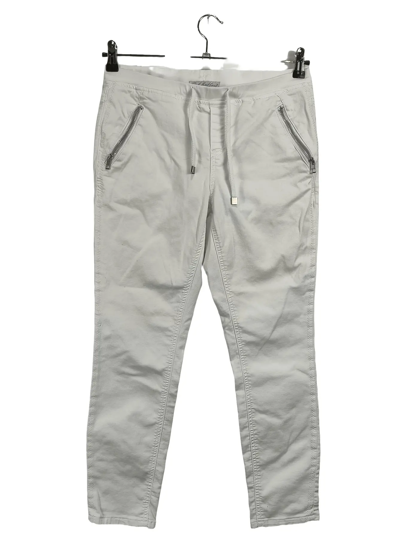 RED BUTTON Jogginghose Damen Baumwolle Freizeit Grau Gr. 38 M