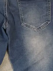 Vorschaubild 4 von Jeans Regular Fit Kinder Blau Gr. 170 Baumwolle Knopf