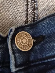 Vorschaubild 3 von Jeans Regular Fit Kinder Blau Gr. 170 Baumwolle Knopf