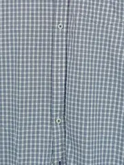 Vorschaubild 3 von Herren Freizeithemd Karohemd Blau Weiß Gr. L Regular Fit