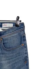 Vorschaubild 2 von Herren Jeans Regular Fit Baumwolle Stretch Blau W33 L34