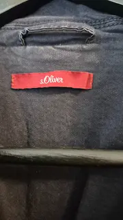 Vorschaubild 6 von Damen Blazer Sakko Business Casual Blau Baumwollmix Gr. 40