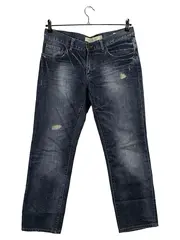 Vorschaubild 1 von Woman Premium Destroyed Jeans Damen M/38 Blau Aged Denim Casual