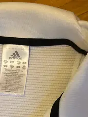 Vorschaubild 8 von Poloshirt Damen Gr. 44 XXL Weiß Sport Shirt Climacool Response Kurzarm