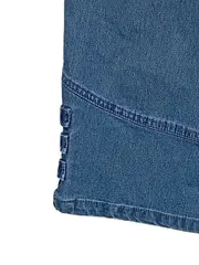 Vorschaubild 4 von Capri Jeans Shorts Damen Baumwolle Stretch Blau Gr. 48