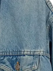 Vorschaubild 3 von Jeansjacke Herren Blau Klassisch Baumwolle Freizeit Gr. XL 58cm