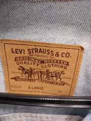 Vorschaubild 5 von Jeansjacke Herren Blau Klassisch Baumwolle Freizeit Gr. XL 58cm