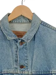 Vorschaubild 4 von Jeansjacke Herren Blau Klassisch Baumwolle Freizeit Gr. XL 58cm