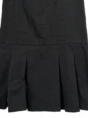 Vorschaubild 4 von Mädchen Trägerkleid Gr. 140 Schwarz Faltenrock Schule Freizeitkleid