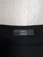 Vorschaubild 5 von Mädchen Trägerkleid Gr. 140 Schwarz Faltenrock Schule Freizeitkleid