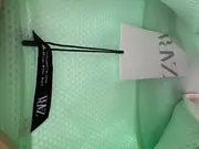 Vorschaubild 5 von Trainingsjacke Damen Gr. 38 Grün Cropped Sport Jacke Mesh Reißverschluss