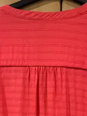 Vorschaubild 3 von Damen Bluse Langarm Pink Gr. M 38 Strukturmuster Casual