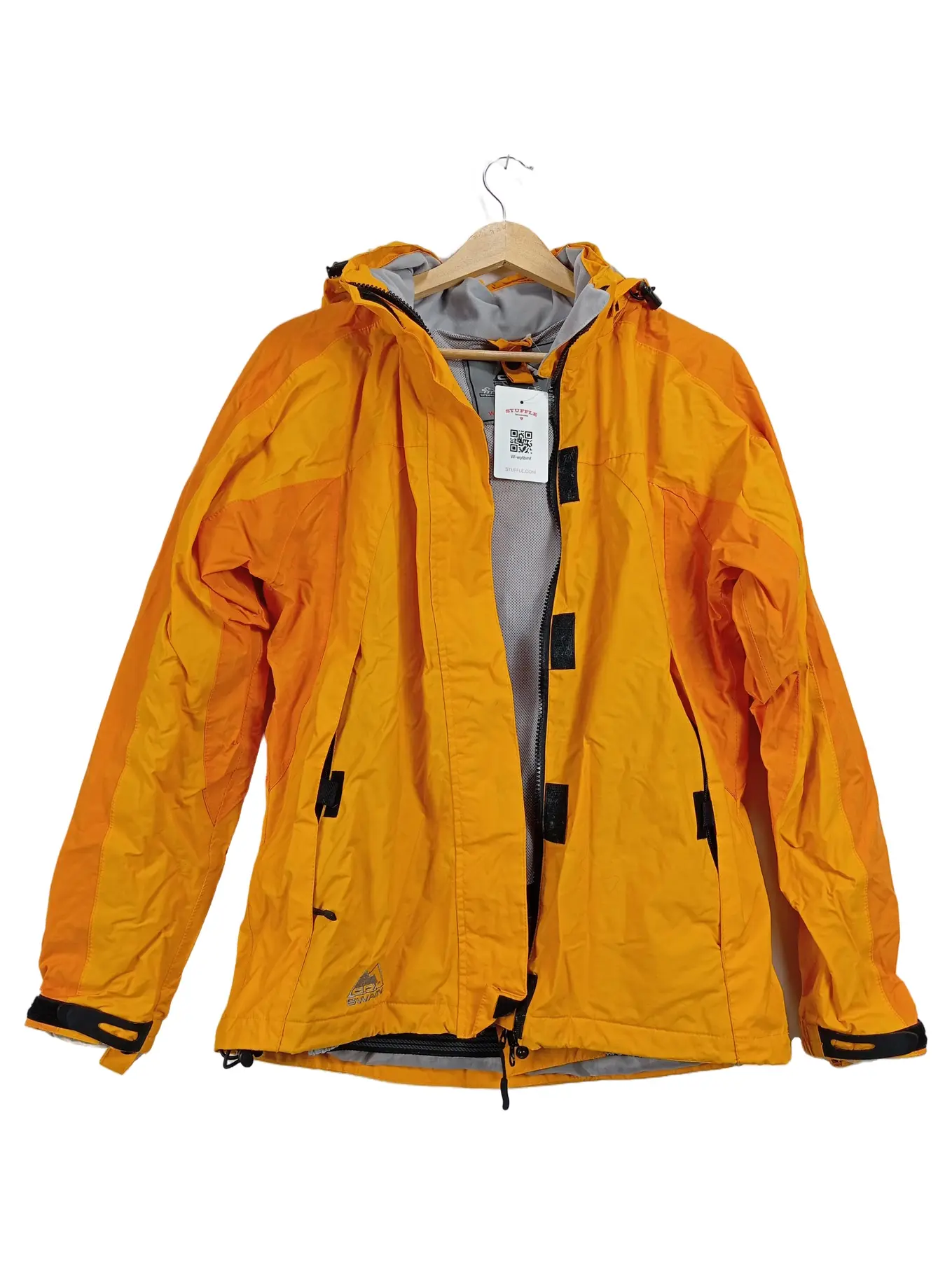 COX SWAIN Outdoorjacke Damen Gr. 38/M Orange Regenjacke Funktionsjacke Kapuze