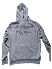 Vorschaubild 2 von Manchester United Kapuzenpullover Herren Gr. M Grau Sportlich