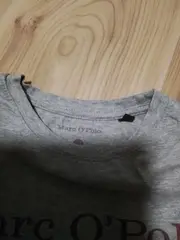Vorschaubild 2 von Langarmshirt Kinder Gr. 110 Grau Meliert Baumwolle
