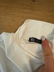 Vorschaubild 3 von Damen Body Langarm Rollkragen Weiß Gr. 38/M Basic