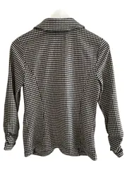 Vorschaubild 7 von Damen Blazer Hahnentritt Gr. 34/XS Schwarz Weiß Business