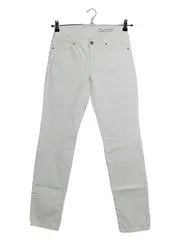 Vorschaubild 1 von Damen Jeans Slim Fit Weiß Gr. 34 W34 Hose Stretch