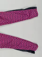 Vorschaubild 5 von Damen Leggings Logo-Print Pink Schwarz Gr. XS Streetwear