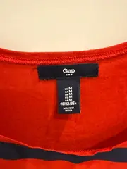 Vorschaubild 5 von Damen T-Shirt Gr. M Baumwolle Gestreift Maritim Kurzarm Freizeit