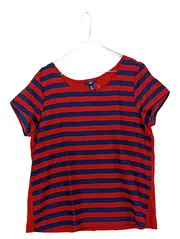 Vorschaubild 1 von Damen T-Shirt Gr. M Baumwolle Gestreift Maritim Kurzarm Freizeit