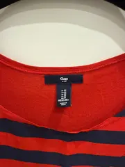 Vorschaubild 3 von Damen T-Shirt Gr. M Baumwolle Gestreift Maritim Kurzarm Freizeit