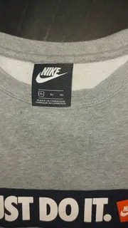 Vorschaubild 3 von Herren Sweatshirt Just Do It Gr. XL/54 Grau Sportlich Pullover